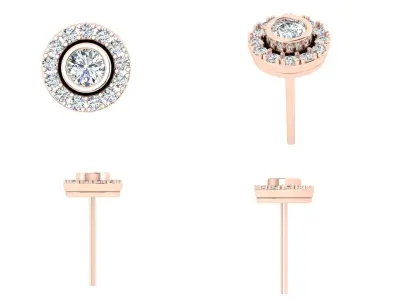 Earrings bi 3 3D print model