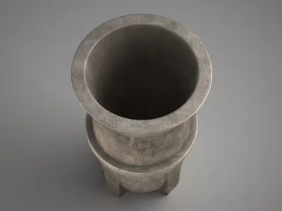 Urn Rick Owens 3D model