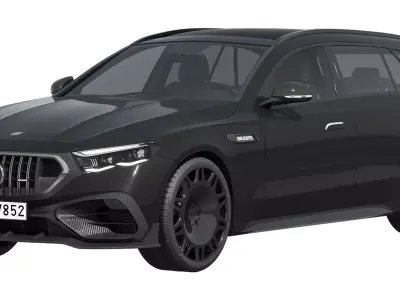 Brabus 700 AMG E53 estate 2026 3D model