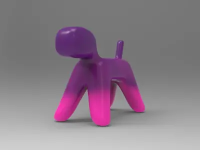 Pety Decor Low-poly 3D model