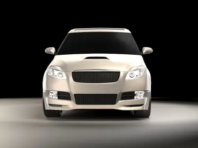 Skoda Roomster 3D model