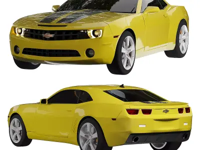 Camaro 2009 SS 3D model