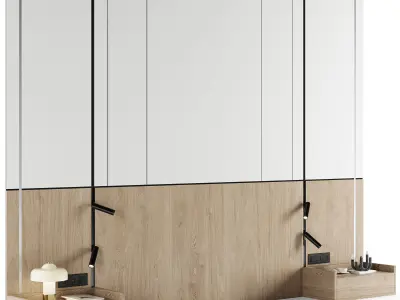 Headboard Wall Panel Collection 01
