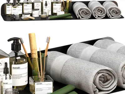 Bathroom Accessories 2 3D model