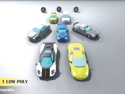 Race Pack 1 3D model