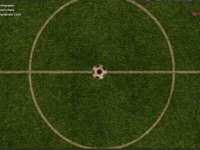 Football ball Free 3D model purchase
