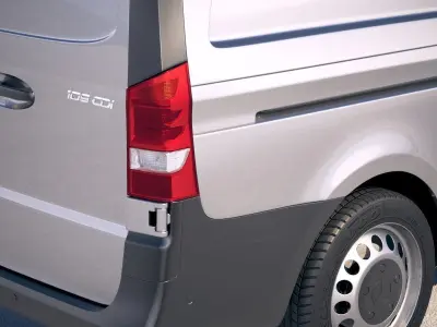 Mercedes Vito Long 2018 3D model