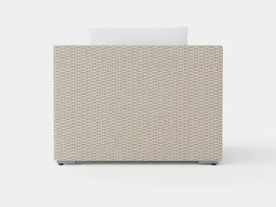 Asker Lounge Chair Low-poly 3D model