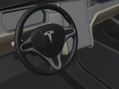 Tesla Model S 3D Model 3D model