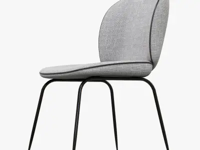 Modern fabric chair 3D model
