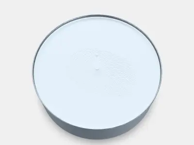 GLIMMA Unscented tealight Low-poly 3D model