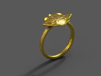 High-Quality 3D Ring Model Pack 4 Low-poly 3D model