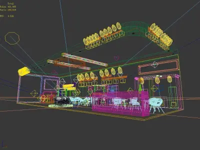 Exhibition - Area - 18X6-3DMAX2009-06 3D model
