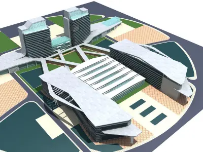 Building 54 3D model