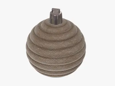 Christmas tree decoration toy 04 3D model
