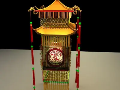 Chinese Royal Palace Lantern 3D model