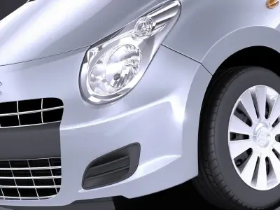 Suzuki Alto GL 2009-2015 VRAY 3D model