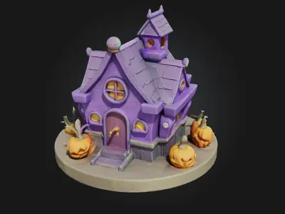 Haunted House  Enter If You Dare 3D model