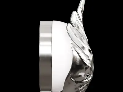 Monstera Leaf 3D model