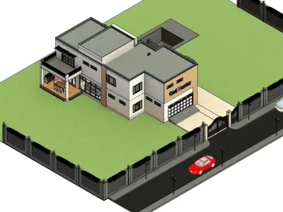 3D House Model  3D model