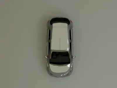 MAZDA 2 2008 - Metropolitan Gray Mc 3D model