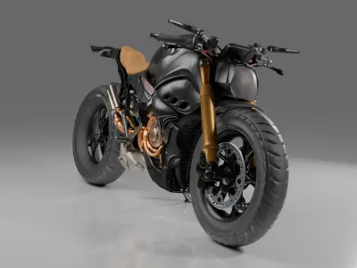 Naked Superbike 3D Model 3D model
