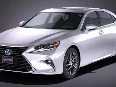 Lexus ES300h 2017 3D model