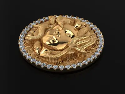 fashion pendant 3D print model