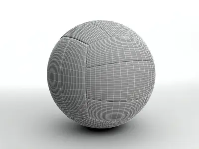 Volleyball ball 3D model shop