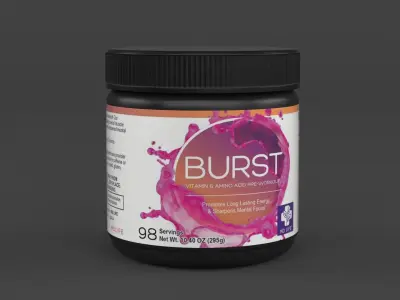 Protein Powder 3D model 172