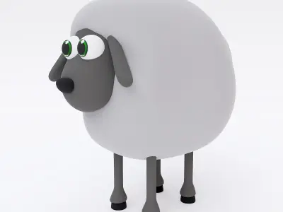 Sheep animal 3d model  3D model