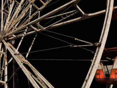 Ferris wheel 3D model