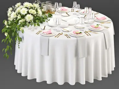 Serving 09 3D model