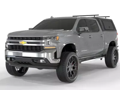 Chevrolet Silverado Camping 2019 3D model