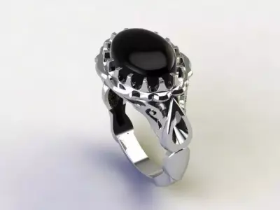 turkish men ring 3D print model