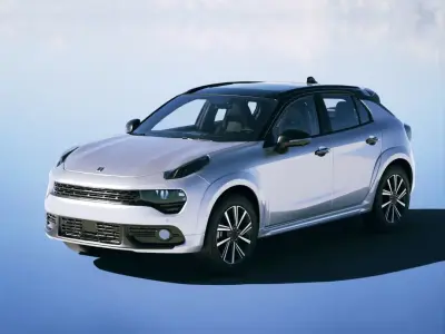 Lynk And Co 02 2021 Low-poly 3D model