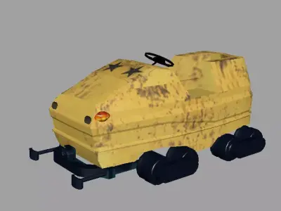 Coaster cart  3D model