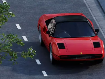 ferrari 308 3D print model