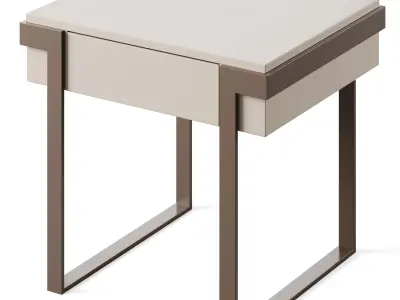 Bedside table AVENUE by Luxence Luxury Living 3D model