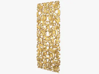 Classic decor ornament 119 3D model