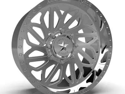 AMERICAN FORCE CKH32 DRACO CC WHEEL 3D print model
