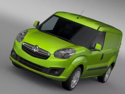 Vauxhall Combo H1L1 Cargo 2015 3D model