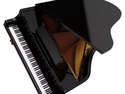 Grand Piano 3D model