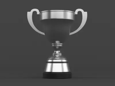 Trophy Cups 3D model 26