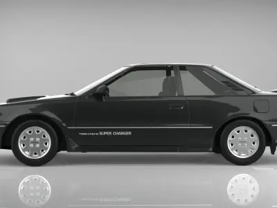 Toyota Corolla Levin 1989  3D model