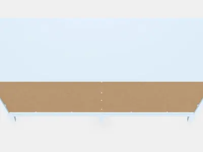 IDANAS Chest of 6 drawers 3 Low-poly 3D model