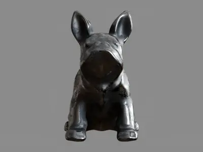 Dog decoration 3D model