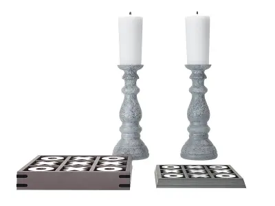 Accessories set 17 3D model