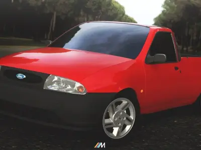 Courier pickup 95-99 3D model