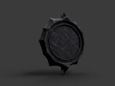Fantasy Wall Decoration 3D model